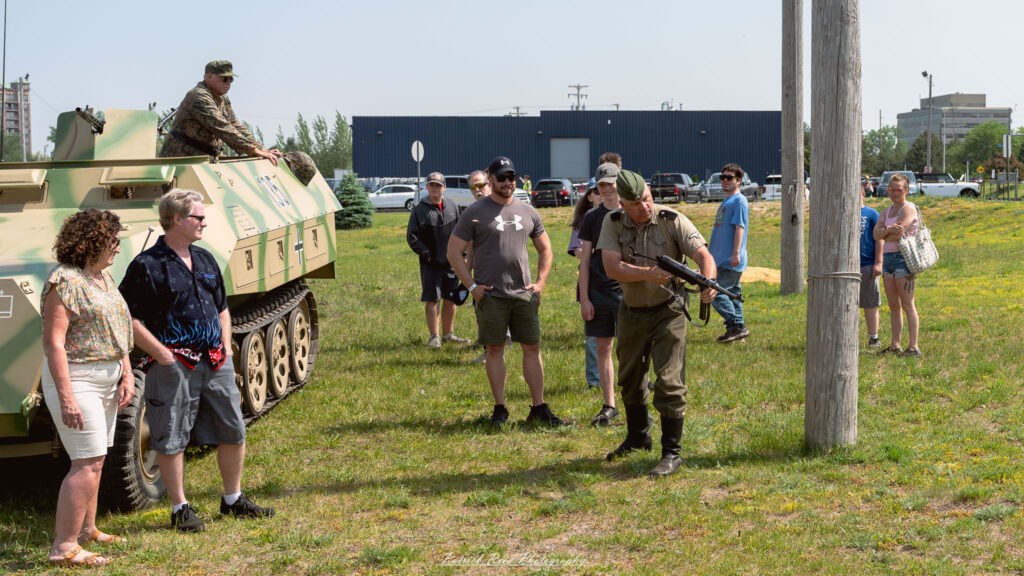 German WWII Reenactors – USS LST 393 Reenactment, June 7th, 2025